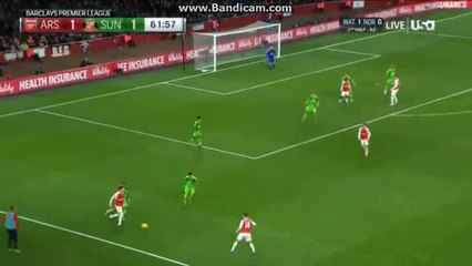 Giroud Takes The Lead For Arsenal After His Own Goal| Arseanal - Sunderland 2-0 | 05.12.2015
