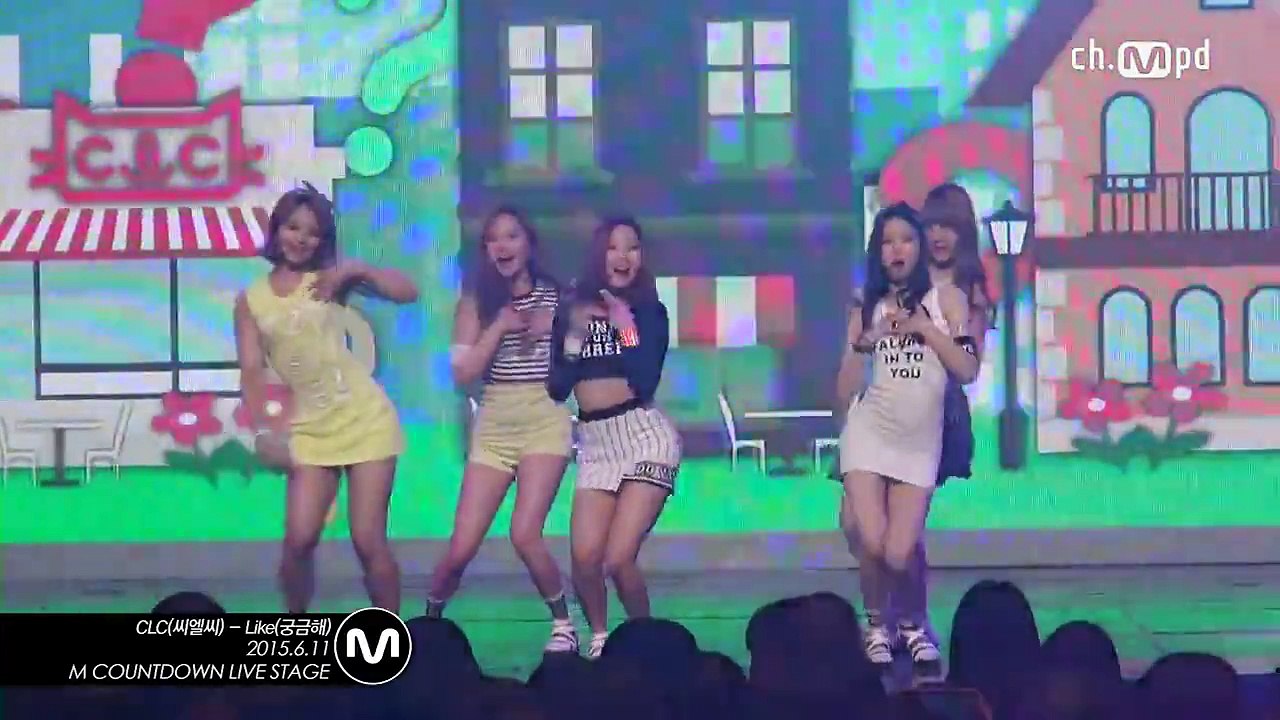 [MPD직캠] 씨엘씨 직캠 궁금해 Like CLC Fancam Mnet MCOUNTDOWN 150611