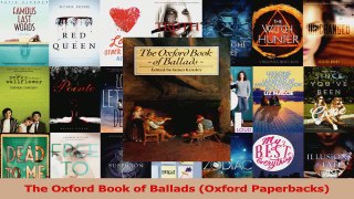 PDF Download  The Oxford Book of Ballads Oxford Paperbacks Read Full Ebook