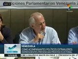 Llegan a Venezuela invitados de la MUD para acompañar elecciones
