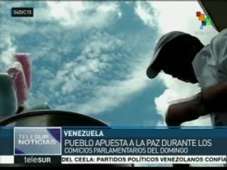 Transcurre en calma la veda electoral en Venezuela