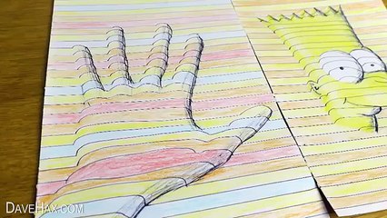 How to Draw in 3D - Optical Illusion