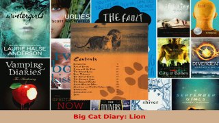 Read  Big Cat Diary Lion PDF Online