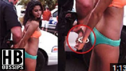 Selena Gomez Arrested In Public 2015