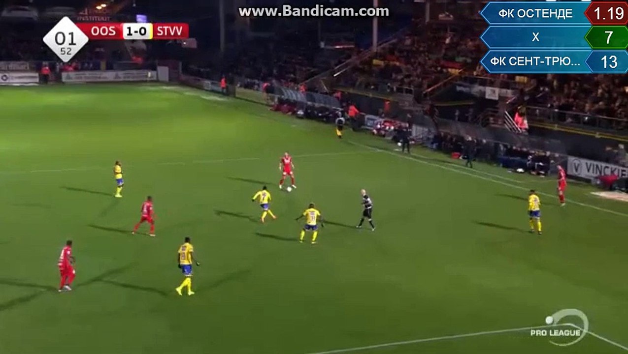 KV Oostende - Sint-Truiden 1-0 Vandendriessche