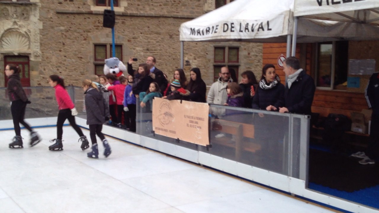 Ouverture de la patinoire: les Pocket rollers