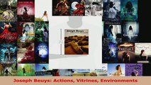 Download  Joseph Beuys Actions Vitrines Environments PDF Free