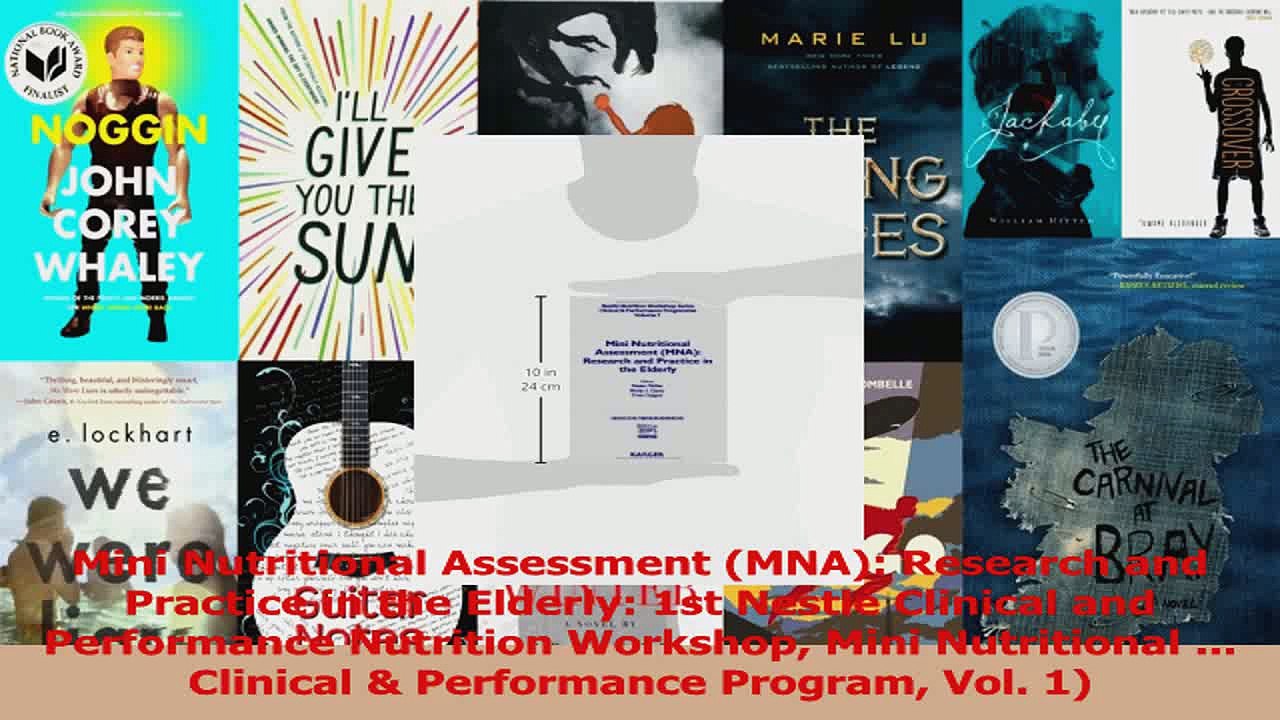 Mini Nutritional Assessment MNA Research and Practice in the Elderly 1st Nestlé Read Online