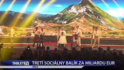 TRETI SOCIALNY BALICEK ZA MILIARDU EUR