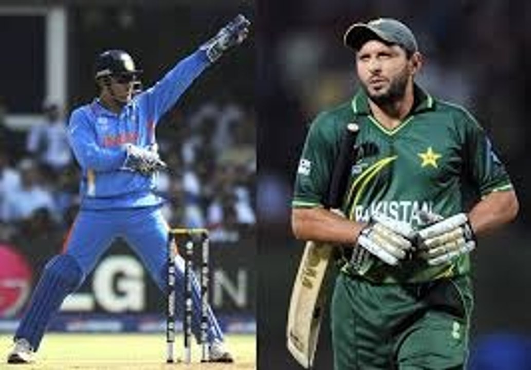 Shahid Afridi vs india