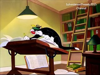Sylvester and Tweety in TWEETIE PIE Part 1