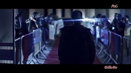 Neymar Jr in the Gillette commercial