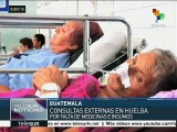 Guatemala: denuncian recorte presupuestal de 15 mdd en sector salud