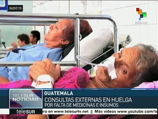 Guatemala: denuncian recorte presupuestal de 15 mdd en sector salud