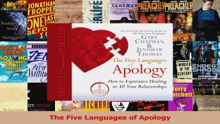 The Five Languages of Apology PDF