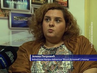 Projekat golubačke biblioteke „Zaboravljena stvorenja“, 05. decembar 2015. (RTV Bor)