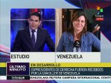 Venezuela: invitados de la oposición son recibidos por Delcy Rodríguez