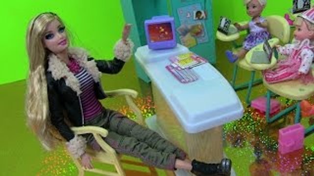 ❤Đồ Chơi Lớp Học Barbie & Mở Barbie Fashion Mới ❤Barbies Classroom Toys P