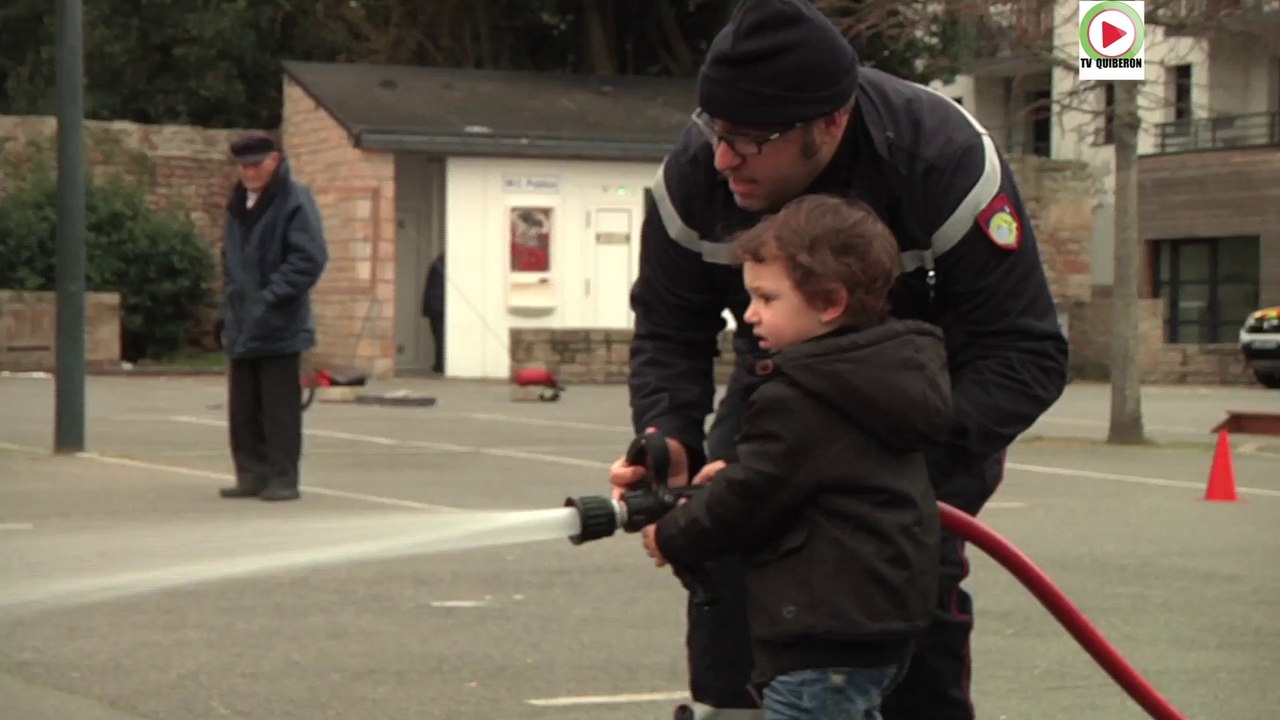 Quiberon  | Téléthon 2015 avec les Pompiers  | TV Quiberon 24/7