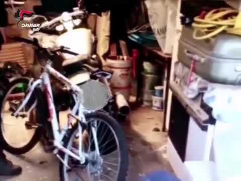 Bari - 37 chili di droga trovati dai Carabinieri tra Palese e Japigia -2- (05.12.15)