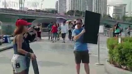 Fashion Shoot Without Clothes PRANK in Singapore!!