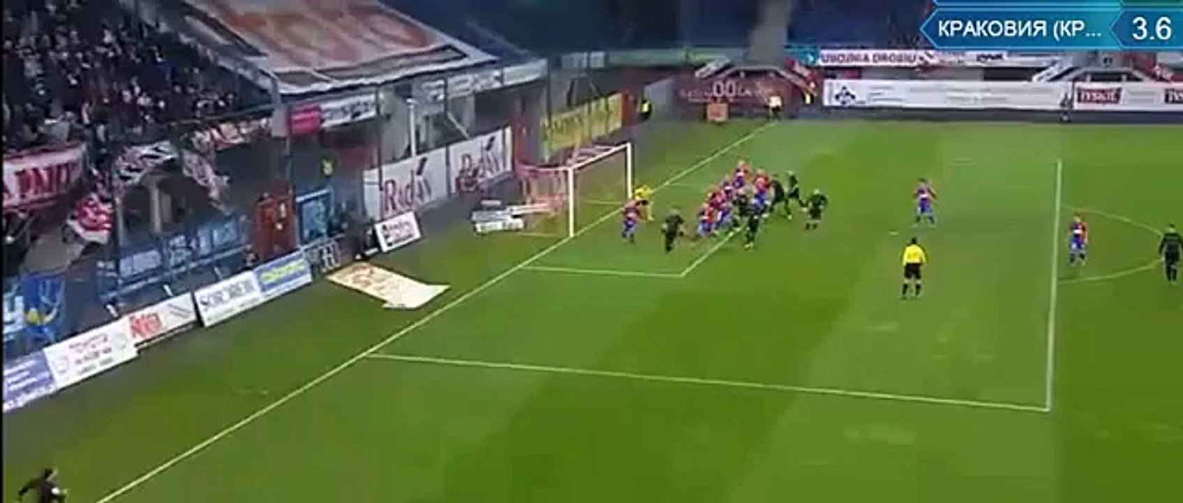 Piast Gliwice - KS Cracovia GOAL 2-2 - 0512_2015