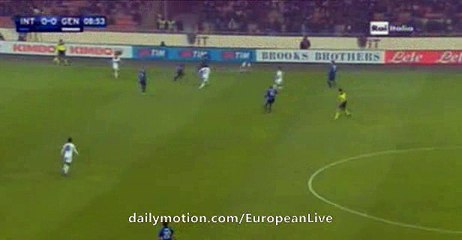 Adem Ljajic SUPER GOAL INTER 1-0 GENOA 5-12-2015