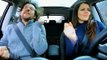 Footage couple-in-moving-car-dancing-like-crazy- & Enjoying Holiday
