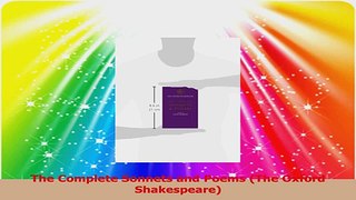 The Complete Sonnets and Poems The Oxford Shakespeare Download