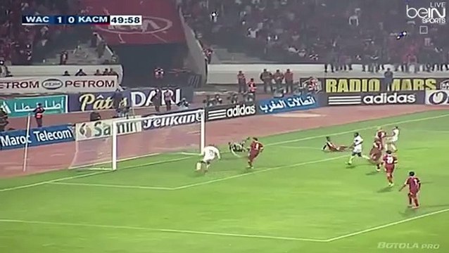شاهد اهداف الوداد الرياضي والكوكب المراكشي في بطوله اتصالات المغرب - 5 ديسمبر 2015