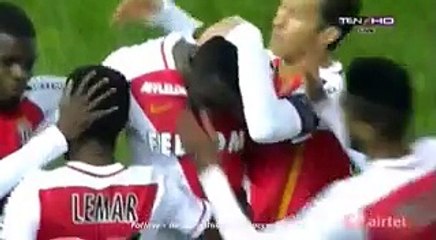 Bastia v AS Monaco 1-2  Lacina Traore Stunning Volley Goal 05 12 2015 HD