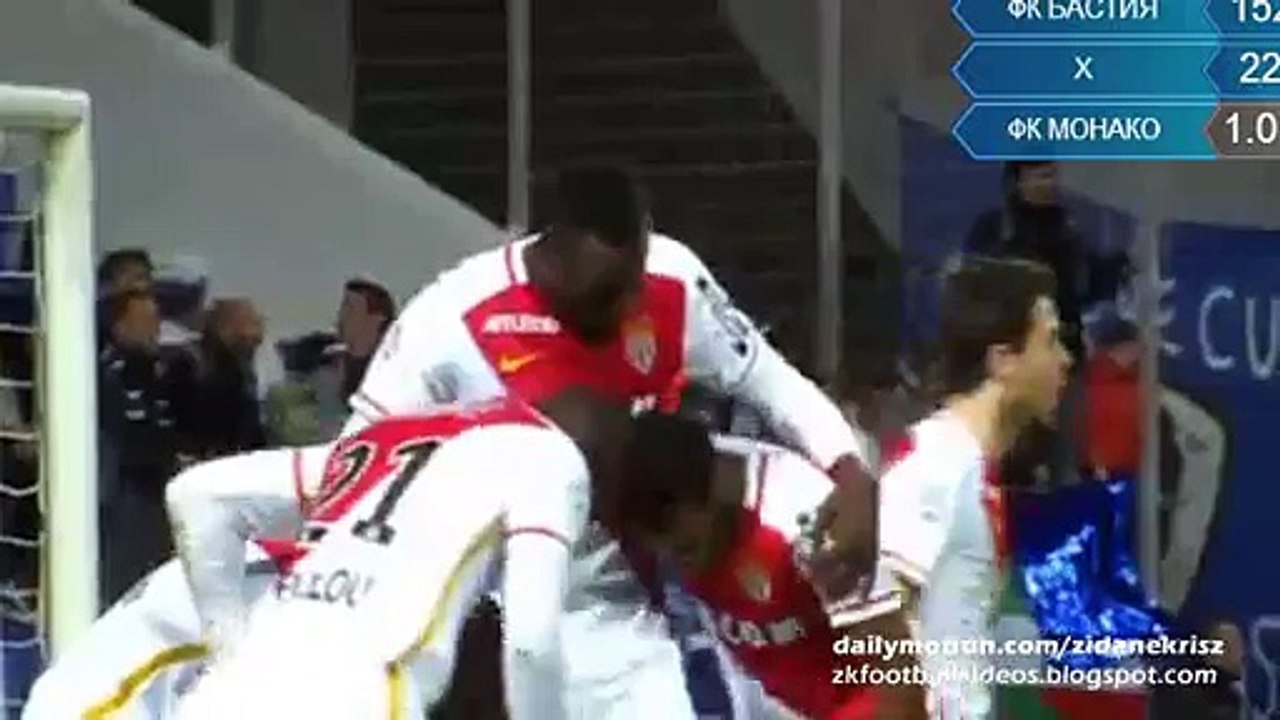 Lacina Traoré 0-2 | Bastia - AS Monaco 05.12.2015 HD Ligue 1