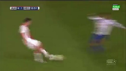 Viktor Fischer Goal - Ajax vs Heerenveen 4 - 1 2015