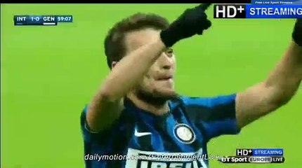 Adem Ljajic Fantastic GOAL INTERMILAN 1-0 Genoa Serie A