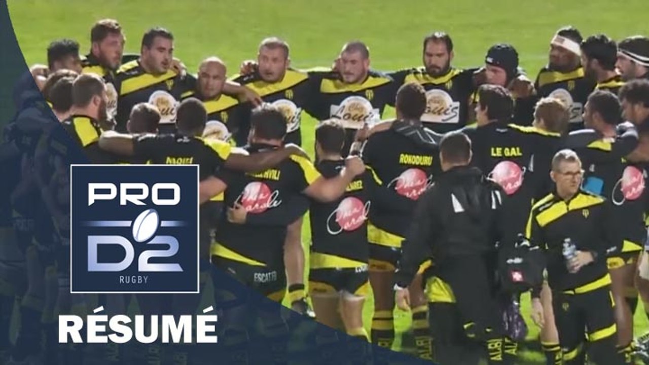PRO D2 - Résumé Tarbes-Albi: 12-16 - J11 - Saison 2015/2016