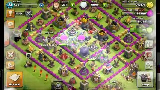 Clash Of Clans - Barbarian King And Archer Queen Attack