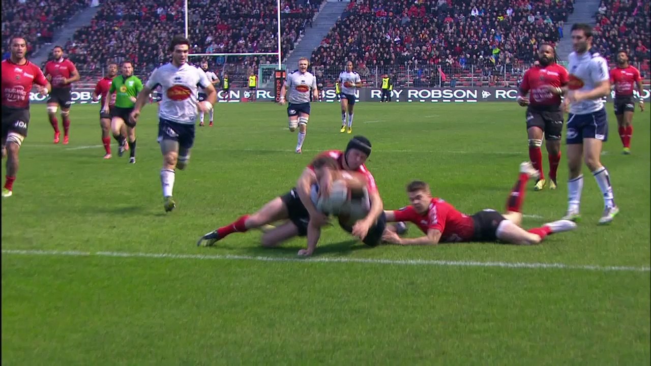 TOP 14 - Toulon - Agen : 53-23 - Essai Steffon ARMITAGE 2 (TLN) - J10 - Saison 2015/2016