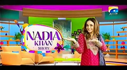 Nadia Khan Show | Sohai Ali Abro | 11 November 2015