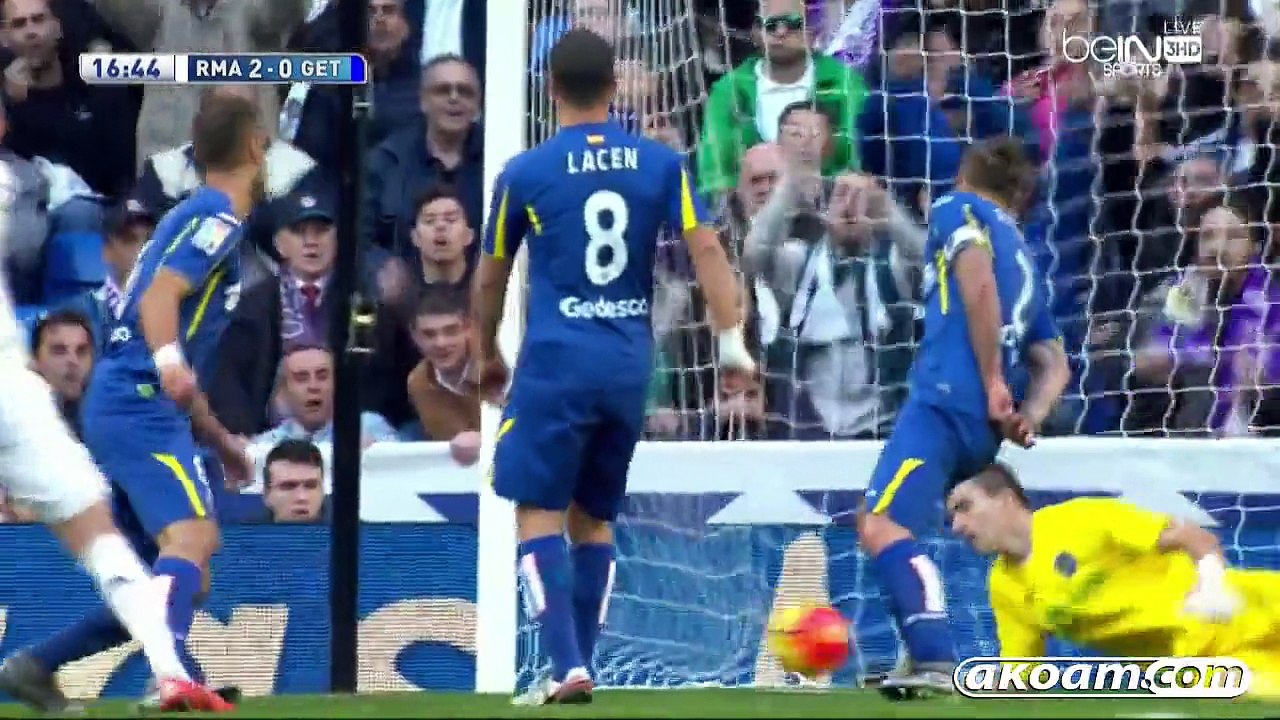 اهداف مباراة ريال مدريد و خيتافي 4-1