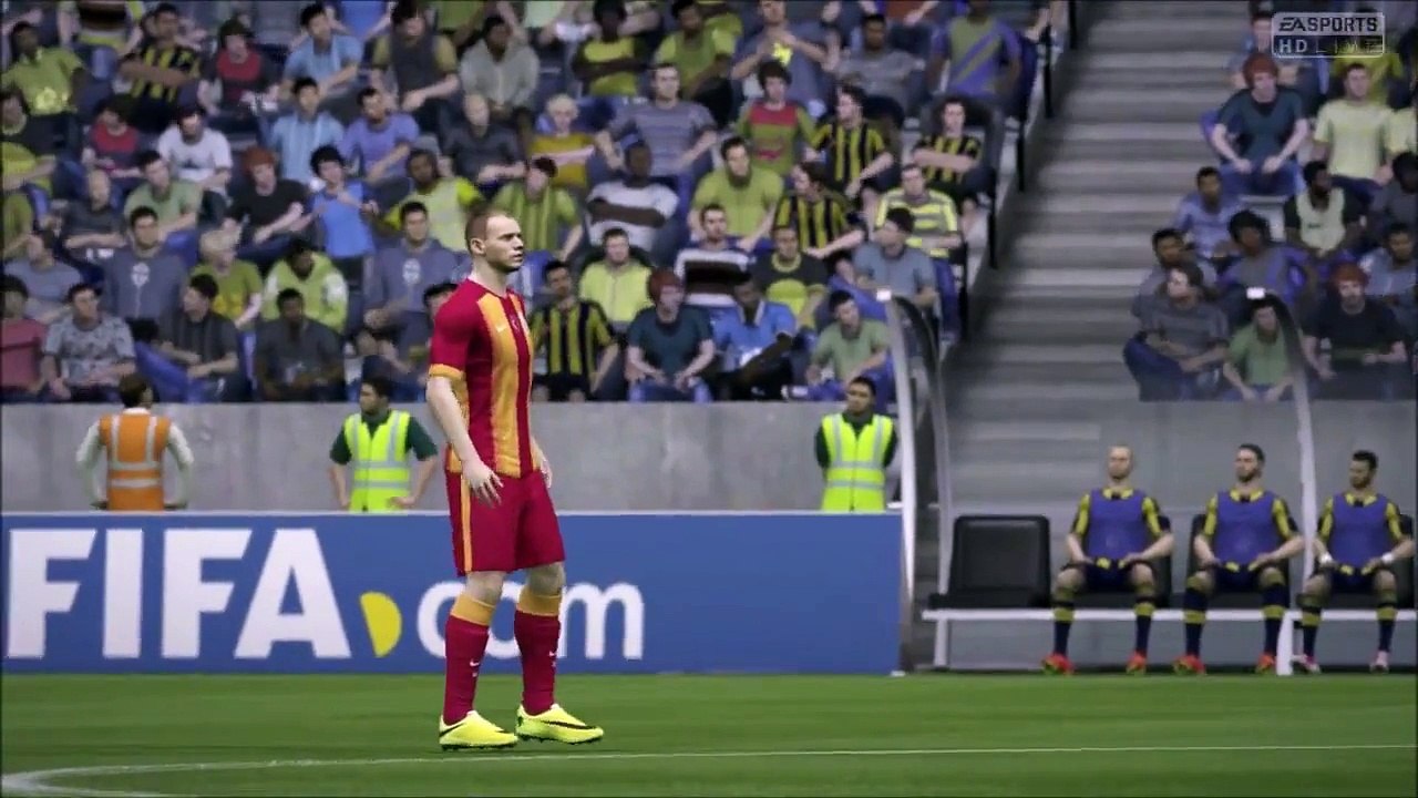 Fifa 15 - Fenerbahçe - Galatasaray Full Maç (720p) PS4