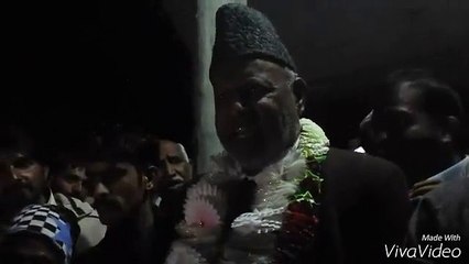 آج حق اور سچ کی فتح ہوئی ہے اوربپیسے کی ہار.... ماسٹر پرویز قادری اپنےووٹروں اور سپورٹروں سے جیت کے بعد خطاب کرتے ہوئے -