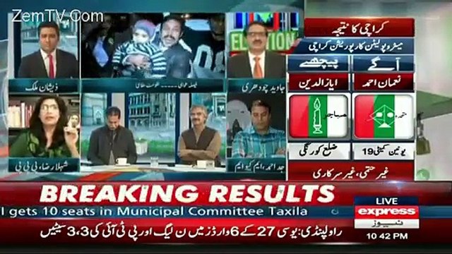 Javed Chaudhry Defends PTI & Slams Shehla Raza