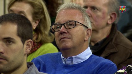 El FC Barcelona rep la Distinció Honorífica Especial en els Premis Santa Bàrbara 2015