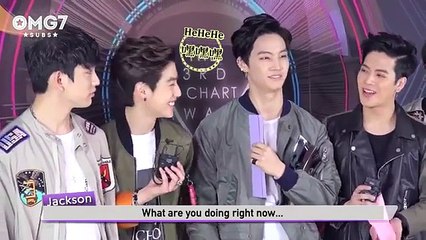 [ENG SUB] 150420 GOT7 Yin Yue Tai Interview