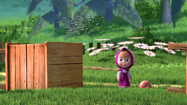 Маша и Медведь - Первая встреча (Мама, пчелы!)