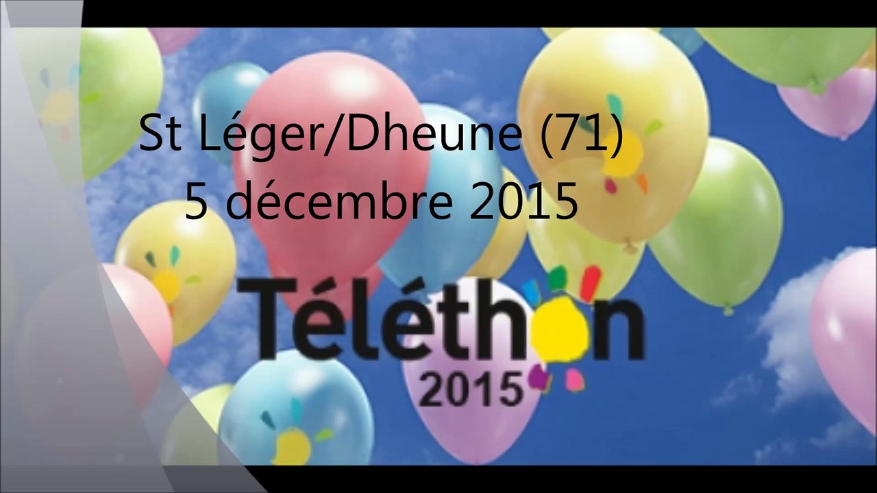 Téléthon 2015 Saint Léger sur Dheune