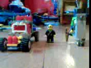 baston de lego en voiture