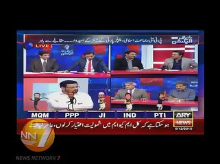 Faisal Raza Abdi Make Speechless Kashif Abbasi By Arguments- Must Watch, 5 December 2015