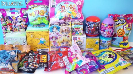 Surprise Blind Bag Marathon 13 - Part1- Shopkins, Disney, My Little Pony, Playmobil and Mo