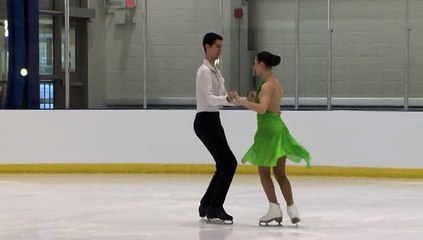COURCHESNE PANFILI/MARCHAND Novice Pattern Dance 2 (2016 Challenge)